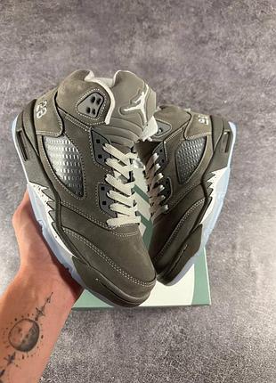 Nike air jordan 5 retro wolf grey 8