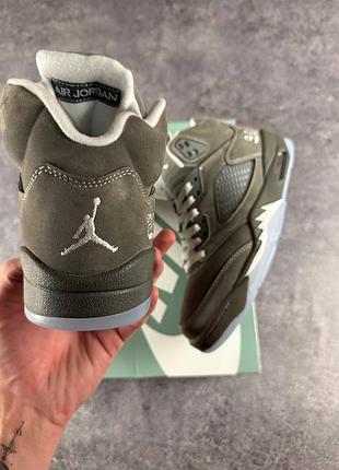 Nike air jordan 5 retro wolf grey 9
