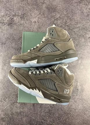 Nike air jordan 5 retro wolf grey 3