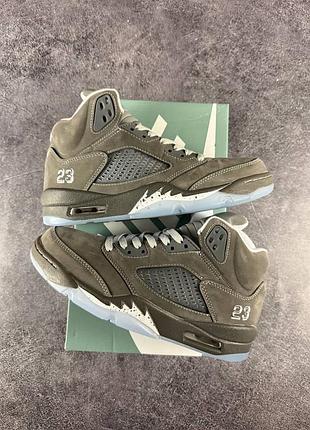 Nike air jordan 5 retro wolf grey