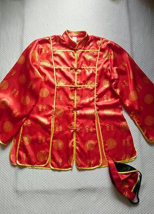 Косплей китайский традиционный костюм тан tang suit xl размер