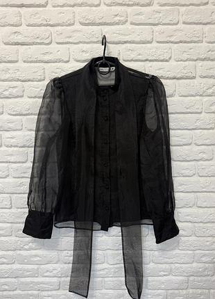Блуза zara чорна