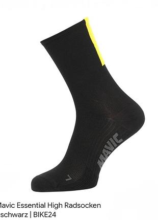 Вело носки наклео велоспорт / mavic essential / система odor control 🚲 42-44рр