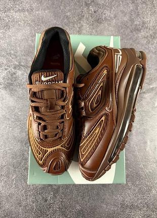 Nike air max 98 x supreme brown 10