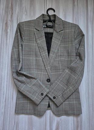 Трендовий піджак "zara", розмір 36, підійде на 34 (xs)