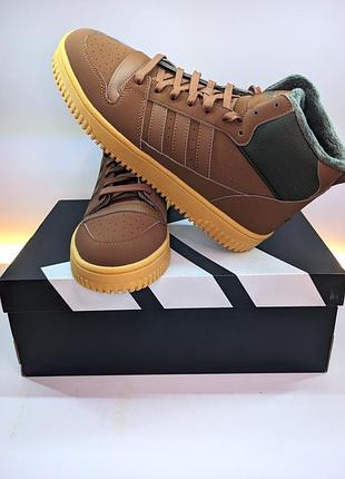 Высокие осенние кроссовки adidas break start mid winterized 42-44 оригинал 6