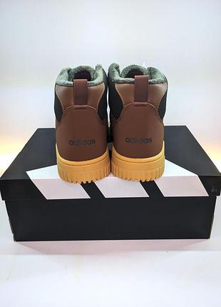 Высокие осенние кроссовки adidas break start mid winterized 42-44 оригинал 4