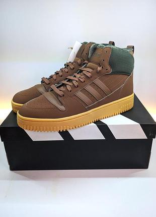 Высокие осенние кроссовки adidas break start mid winterized 42-44 оригинал