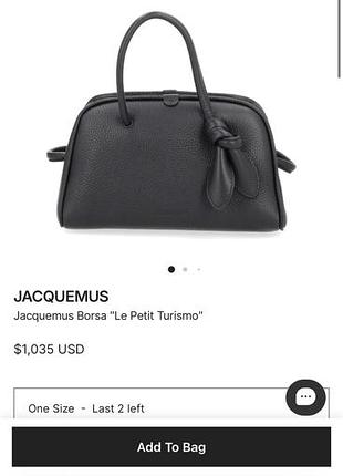 Сумка оригінал jacquemus