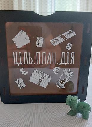 Копилка. декор деревянный