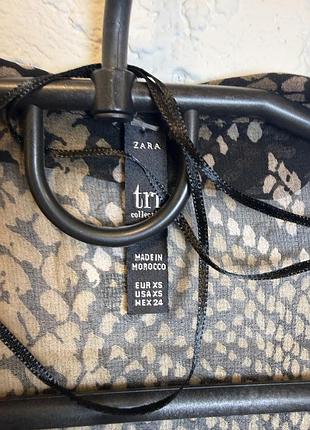 Блуза zara прозора 3