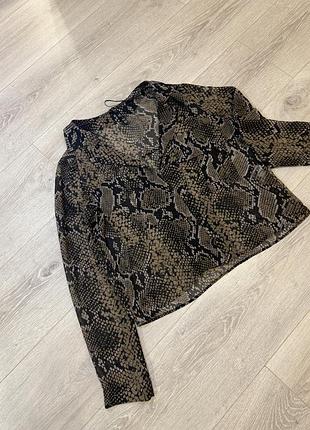 Блуза zara прозора