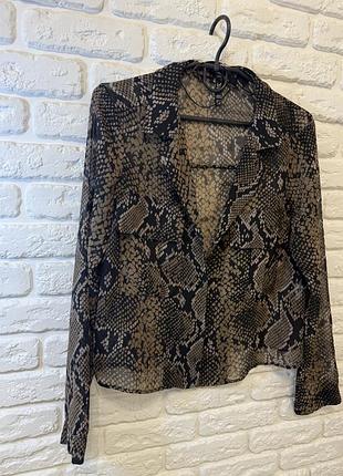 Блуза zara прозора 8
