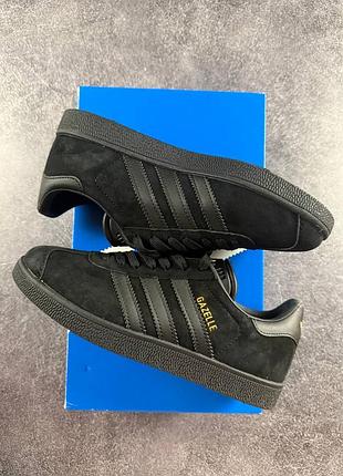 Adidas gazelle all black 6