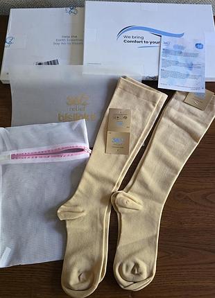 Новые компрессионные гольфы 2 пары 360 relief s / m 1 класс + мешочек для стирки