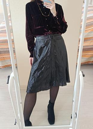 Шовкова спідниця burberry