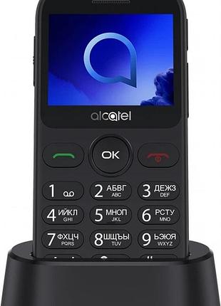 Телефон для літніх alcatel 2019g б/у (бабушкофон з док-станцією)