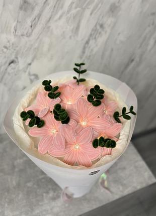 Букет из синельной проволоки