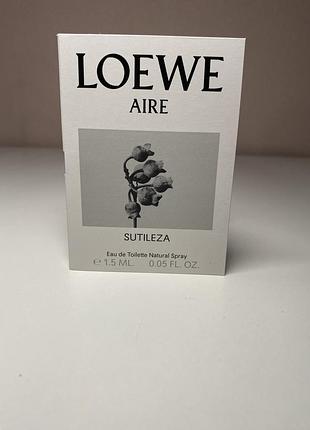 Loewe - aire sutileza пробник оригинал 2