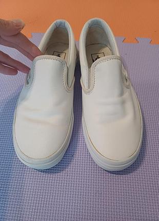 Мокасины кожа vans оригинал 3