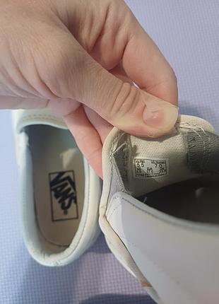 Мокасины кожа vans оригинал 4