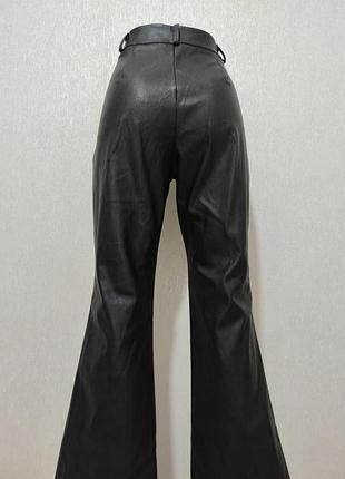 Модные брюки из искусственной кожи 3