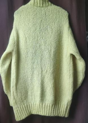 Кардиган new look с мохером, шерстью,альпакой оверсайз р. оне size 3