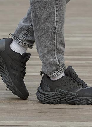Термо кроссовки the north face gore-tex black