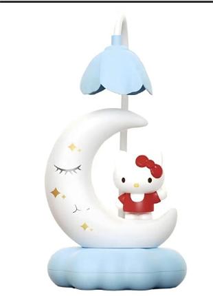Лампа детская, настольная, эхо, hello kitty, ночник, хелоу киты, хеллоу киты, коти, котти, белая, 352e