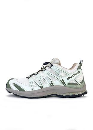 Женские кроссовки salomon xa pro 3d white green / smb+ 🔗
