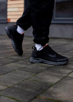 Чоловічі кросівки nike zoom pulse cordura black grey winter thermo / smb+ 🔗
