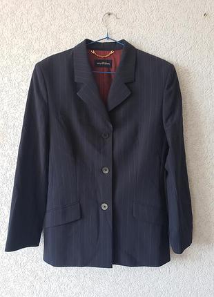 Жіночий приталений піджак у тонку полоску (жакет) wardrobes, 10 розмір, 38 європейський