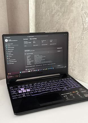 Ігровий ноутбук asus tuf gaming a15