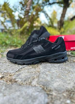 Термо кроссовки new balance 740 triple black termo