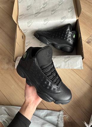 Jordan 13 retro total black altitude