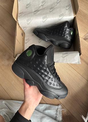 Jordan 13 retro total black altitude 5