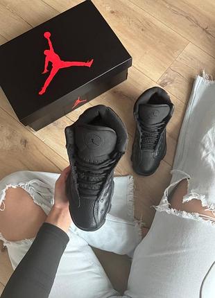Jordan 13 retro total black altitude 6