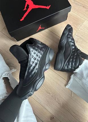 Jordan 13 retro total black altitude 8