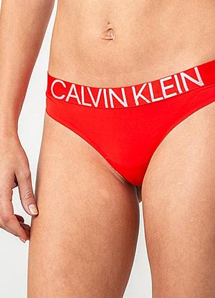 Хлопковые трусики calvin klein