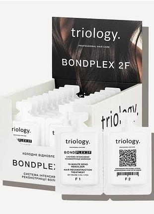 Холодне відновлення. система інтенсивної реконструкції волосся bondplex 2f triology. 15 мл / 20 шт