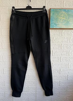 Спортивні штани nike tech fleece joggers чорні рs чоловічі оригінал