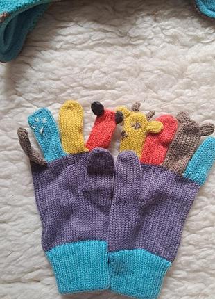 Шапка комплект "mini boden ". 4