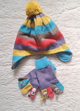 Шапка набор "mini boden ".