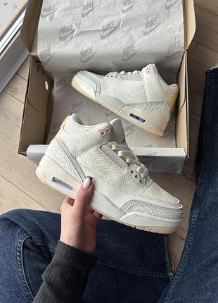 Jordan 3 beige white