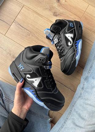 Jordan 5 awake ny blue black