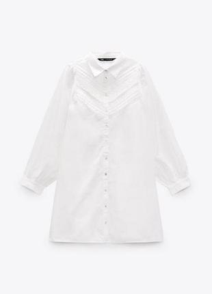 Сопочка з вишивкою білим по білому zara