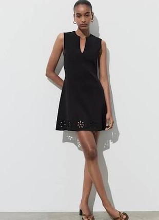 Чорна сукня zara жіноча м-л