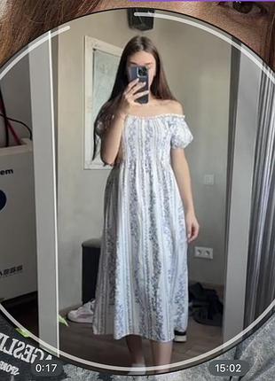 Жіноча сукня довжина міді розмір s бренд h&m