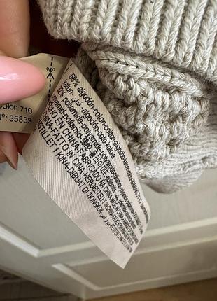 Чоловічий котоновий  светр massimo dutti s оригінал 3