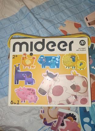 Пазли з тваринами mideer